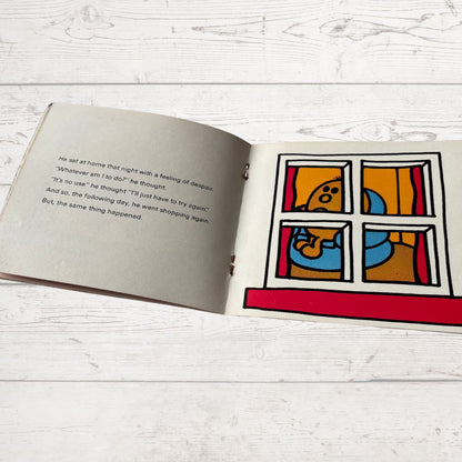 Mr. Quiet by Roger Hargreaves. Original 1970s The Mr Men series. 1978 edition.Great gift idea