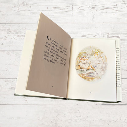 The Tale of Mr Jeremy Fisher . Vintage Beatrix Potter Book. 1989 edition. Great Gift Idea