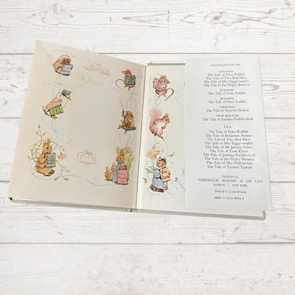 The Tale of Johnny Town Mouse. Vintage Beatrix Potter book. 1970 edition