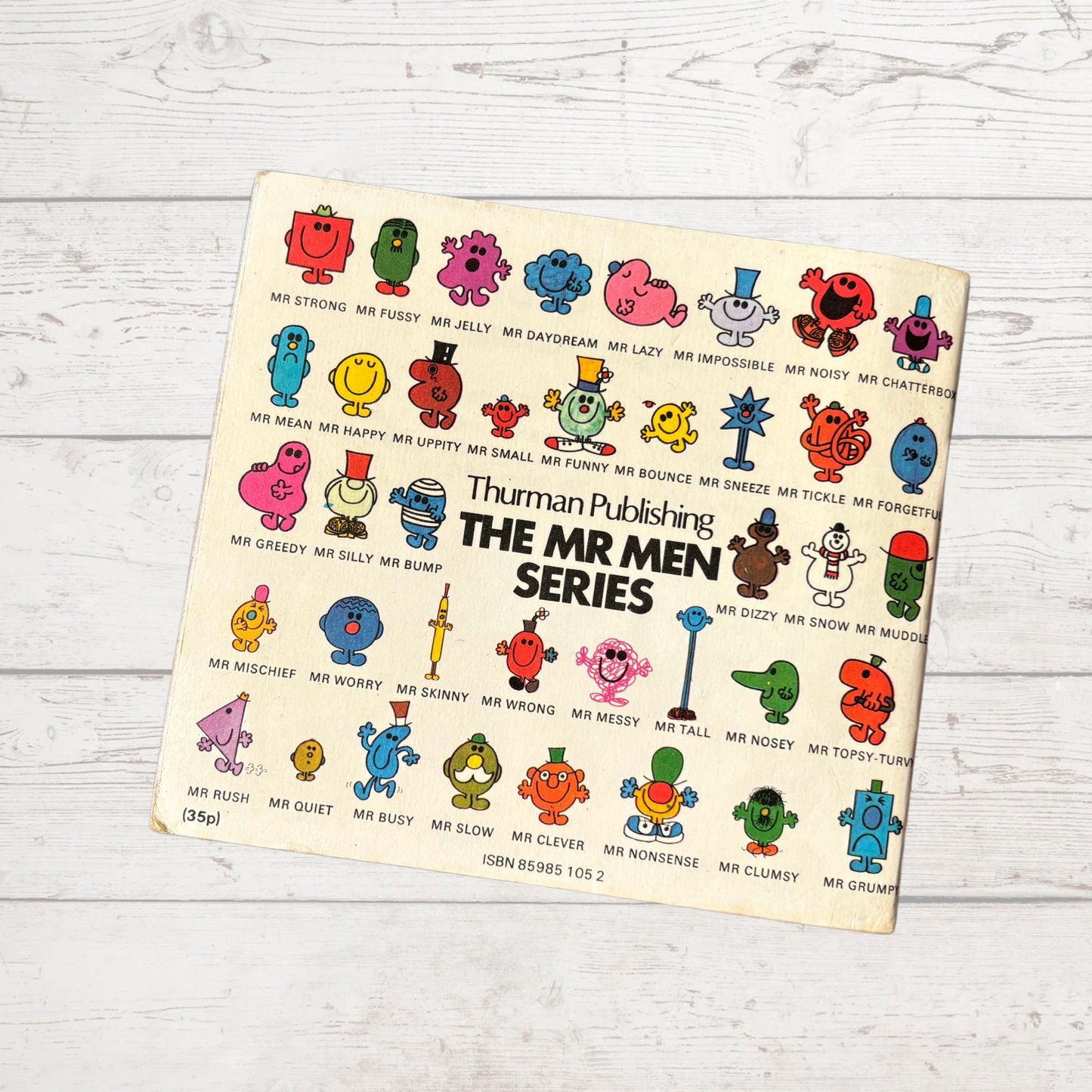 Mr. Clever by Roger Hargreaves. Original 1970s The Mr Men series. 1978  edition.Great gift idea