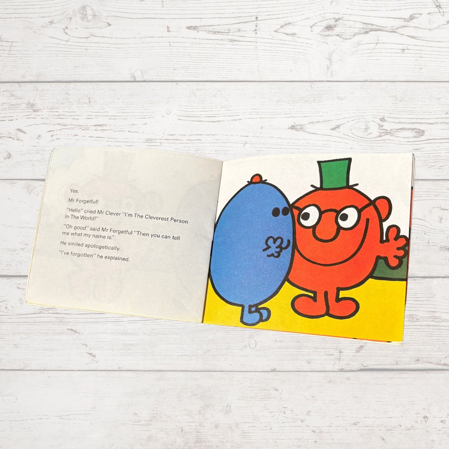 Mr. Clever by Roger Hargreaves. Original 1970s The Mr Men series. 1978  edition.Great gift idea