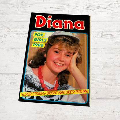 Vintage Diana Annual 1986, full of fiction, fashion, fun and nostalgia. Great gift idea