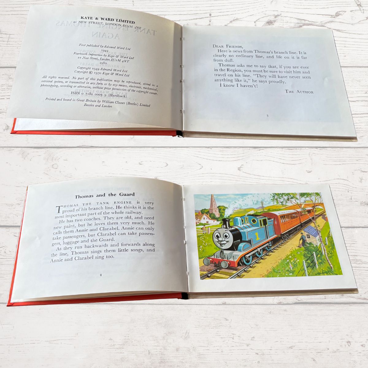 Tank Engine Thomas Again  – 1980s Vintage Hardback by Rev. W. Awdry (Thomas the Tank Engine Railway Series)