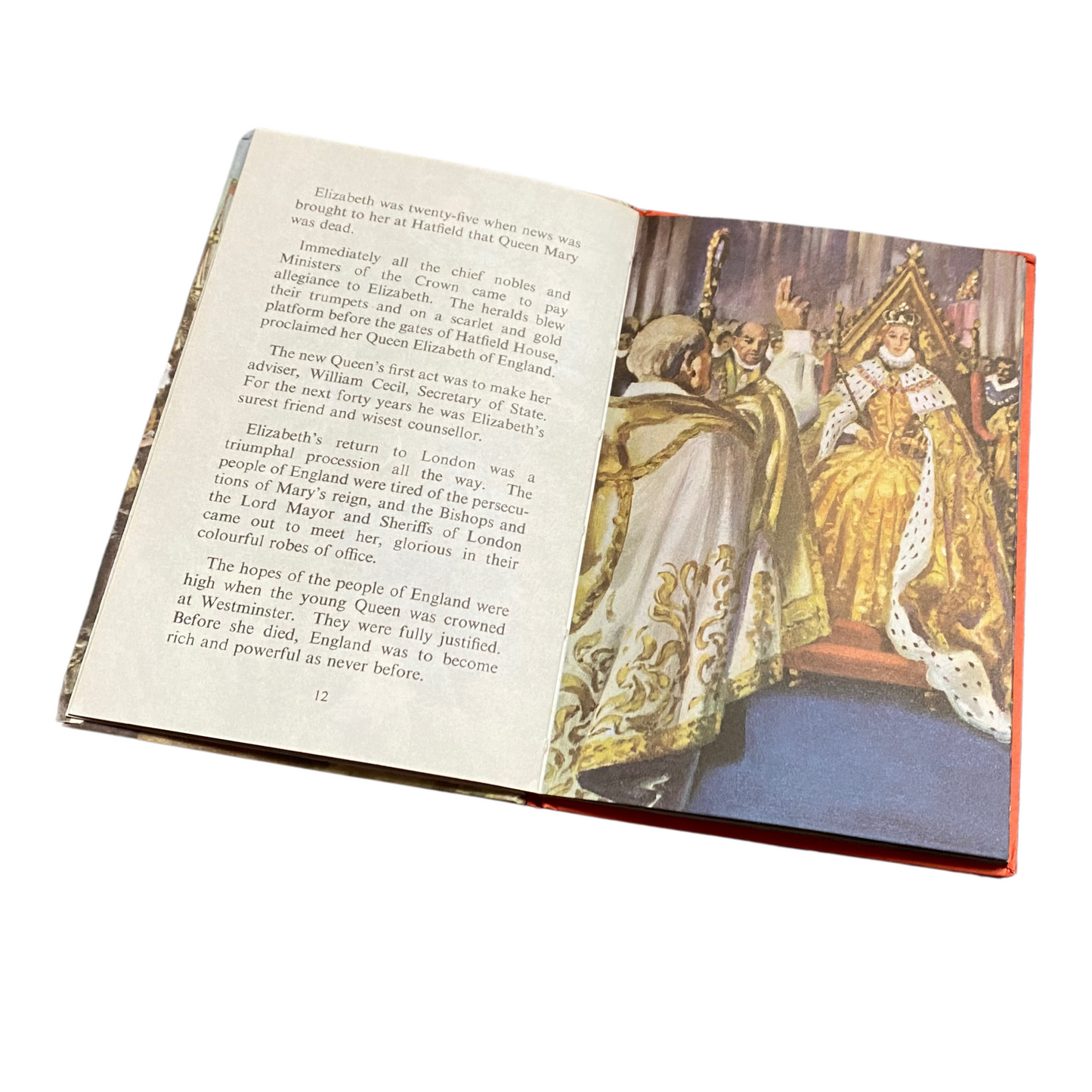 Vintage 1970s ladybird book, The Story of the First Queen Elizabeth , Series 561