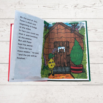 Illustrated pictured of a shed 