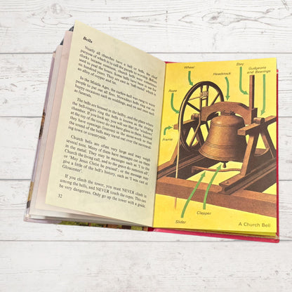 Vintage 1970s ladybird book: What to Look for Outside a Church. Series 649