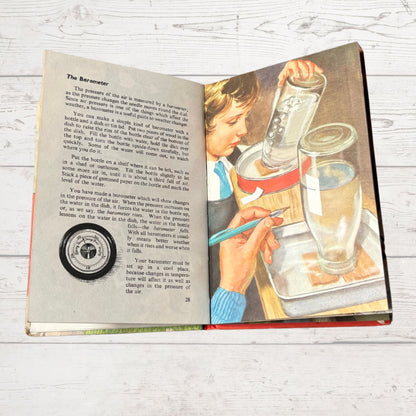 Vintage 1970s ladybird book, Junior Science Book: Air, Wind and Flight. Series 621