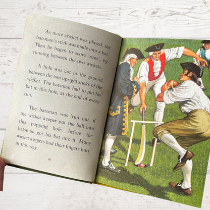 The Story of Cricket. 1960s Vintage Ladybird Book.Series 606C. Great Gift Idea
