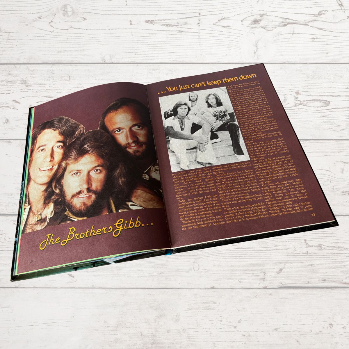 Vintage Top of the Pops Annual 1980, full of pop photos, celebrity interviews and nostalgia. Great gift idea