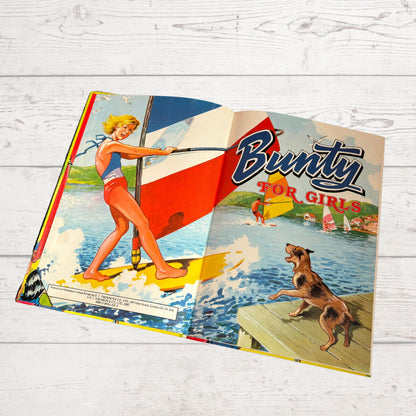 Vintage Bunty For Girls Annual 1986 , full of fiction, activities, cute animals and fun. Great gift idea