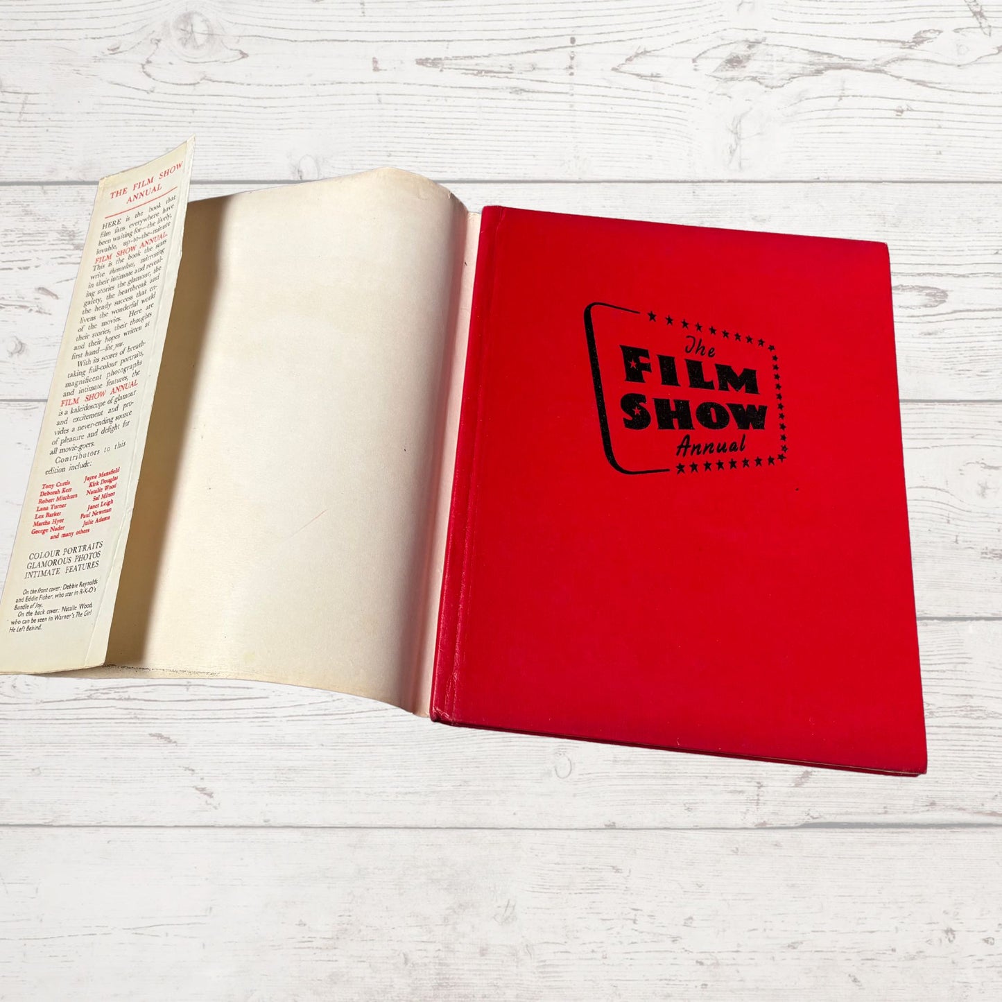 The New Film Show Annual. Vintage 1950s Film Fan Book. Great nostalgic Gift Idea