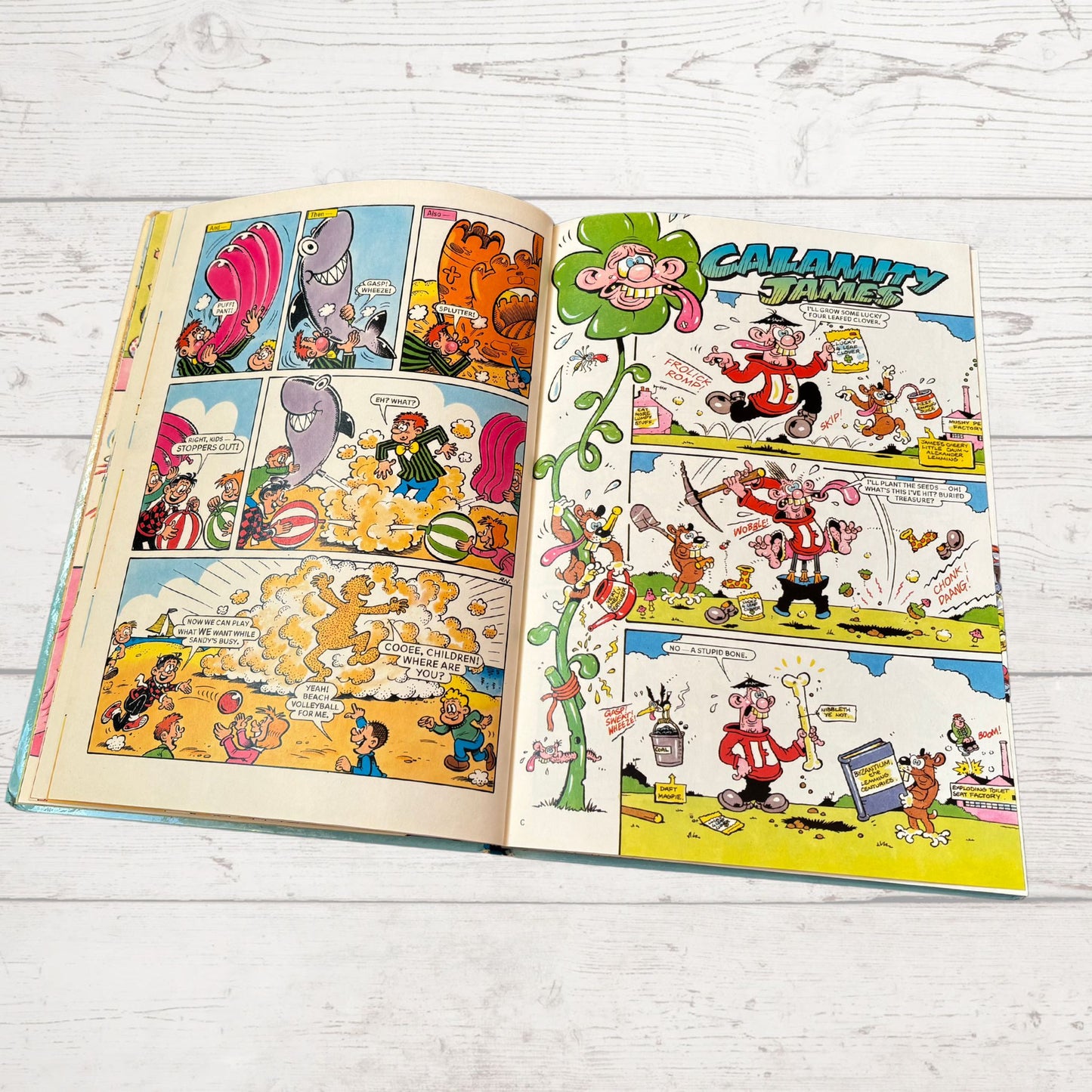 Vintage Beano Annual 1997. Classic Comic Strips for Nostalgic Reading & Collecting. Great gift idea.