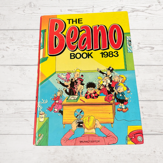 Vintage Beano Annual 1983. Classic Comic Strips for Nostalgic Reading & Collecting. Great  gift idea