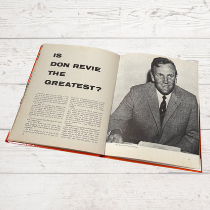 Vintage 1970s Hardback Football Book: Kenneth Wolstenholme’s Book of World Soccer 1972. Great nostalgic Gift Idea