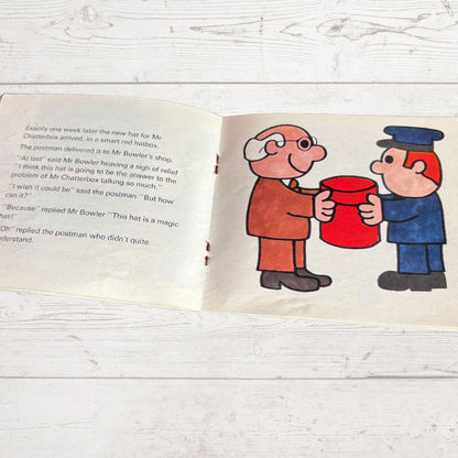 Original 1970s Mr Men Book, Mr Chatterbox  by Roger Hargreaves. 1976 edition