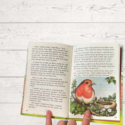 The Secret Garden  : 80s Vintage Ladybird Book. Children’s Classics - Nostalgic gift idea