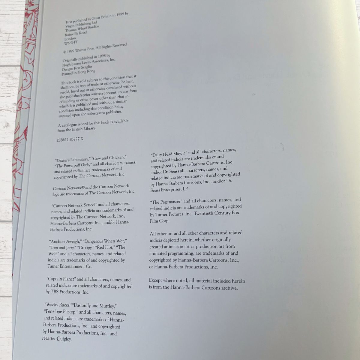 Page with text and red graphics on a white background