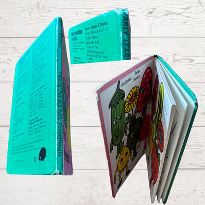 Percival Pea and Polly Pomegranate. 70s Vintage Ladybird Book. The Garden Gang. Great Gift Idea