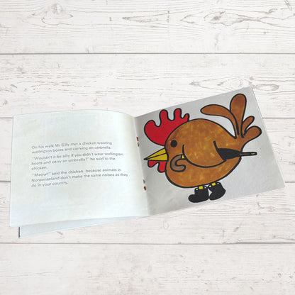 Mr. Silly by Roger Hargreaves. Original 1970s The Mr Men Book. 1972  edition