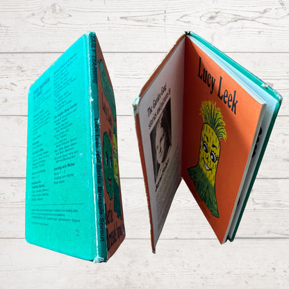 Lucy Leek and Bertie Brussels Sprout. 70s Vintage Ladybird Book. The Garden Gang. Great Gift Idea