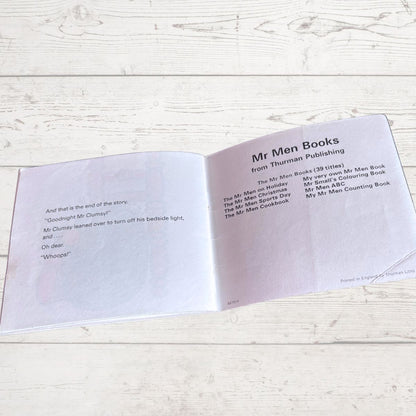 Mr. Clumsy by Roger Hargreaves. Original 1970s The Mr Men series. 1978 edition