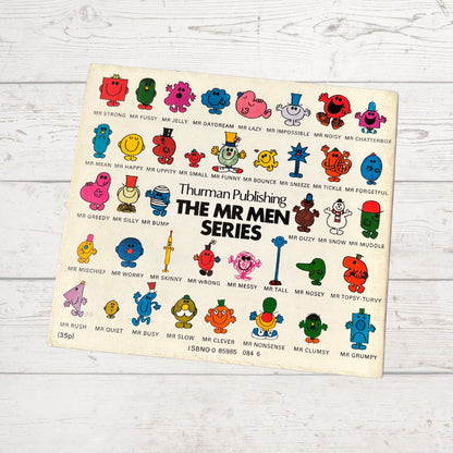 Mr.Greedy by Roger Hargreaves. Original 1970s The Mr Men series. 1971 edition. Great gift idea