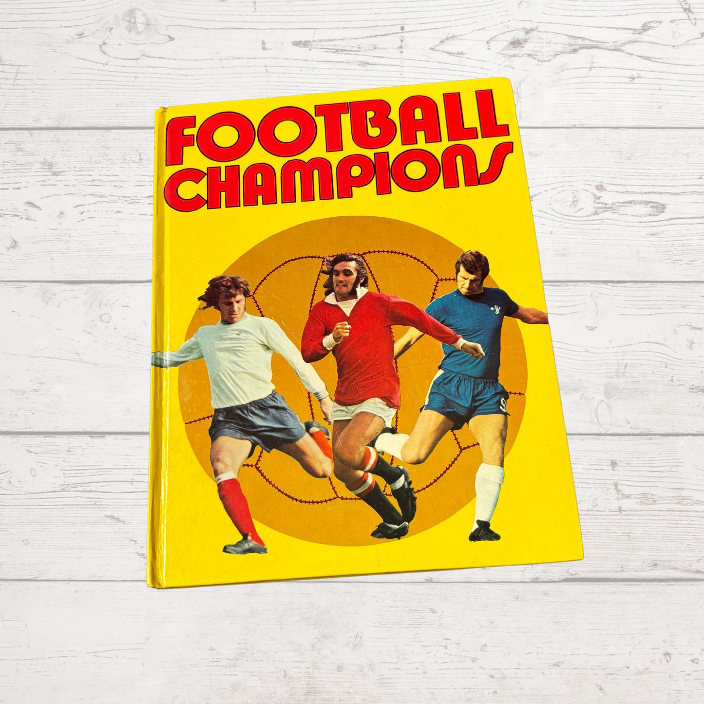 Vintage 1970s Hardback Football Book: Football Champions 1972.Great nostalgic Gift Idea