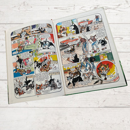 Vintage 1986 Mandy for Girls annual comic story on a white background