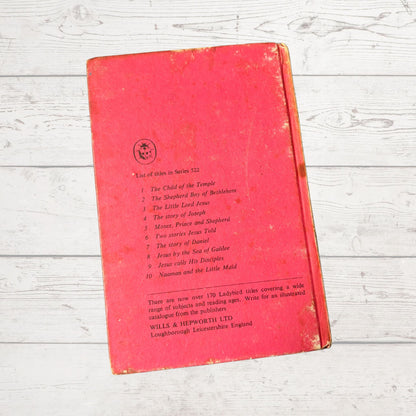 Vintage 1970s ladybird book, The Little Lord Jesus. Series 522