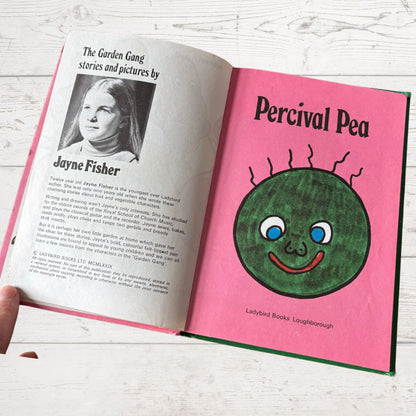 Percival Pea and Polly Pomegranate. 70s Vintage Ladybird Book. The Garden Gang. Great Gift Idea
