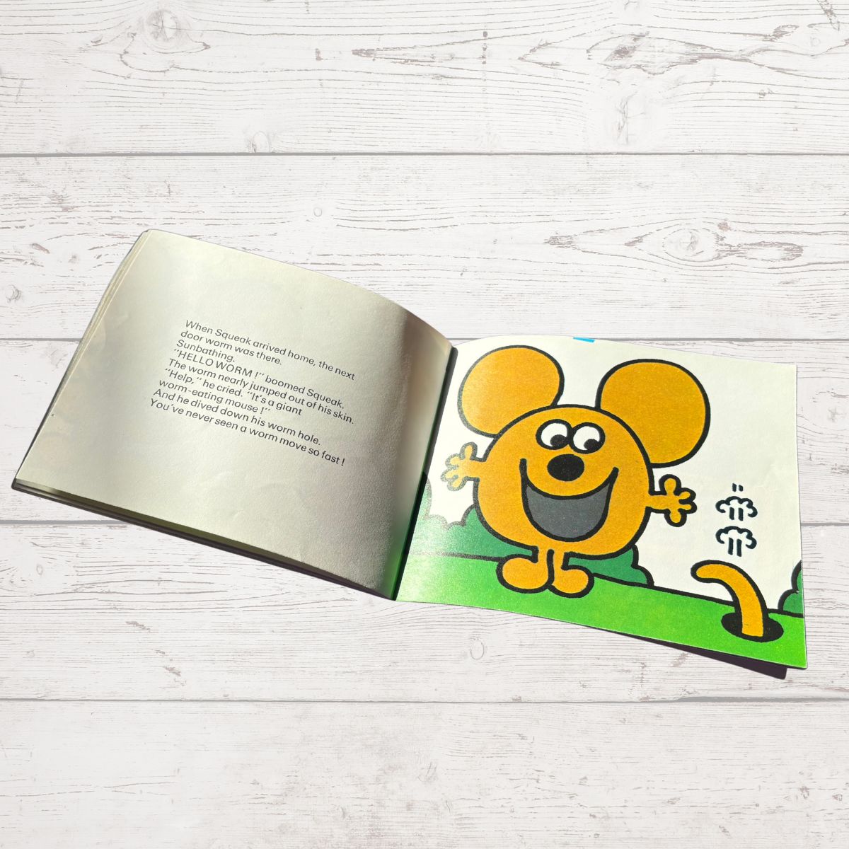 Squeak by Roger Hargreaves. Original 1970s Timbuctoo series. 1978 edition