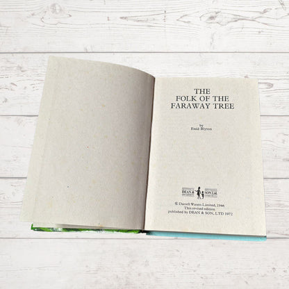 Vintage 1970s Dean & son Hardback Book by Enid Blyton - The Folk of the Faraway Tree.  Great nostalgic/ children’s gift idea