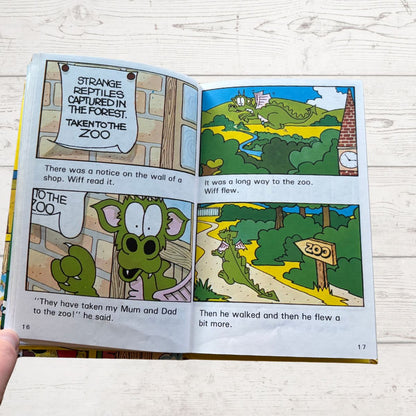 Wiff the Dragon: Two Stories . 1980s Vintage Ladybird Book. Series 815. Great gift idea