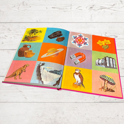 Vintage 1970s Children's Book: Our World  - Beautifully Illustrated Colourful Hardback Encyclopaedia