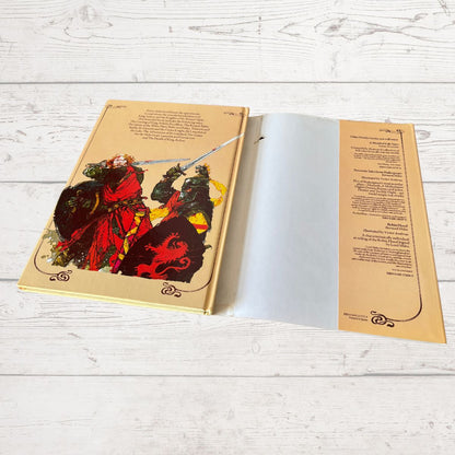 Tales of King Arthur hardback vintage book With dust jacket / spine on a white background