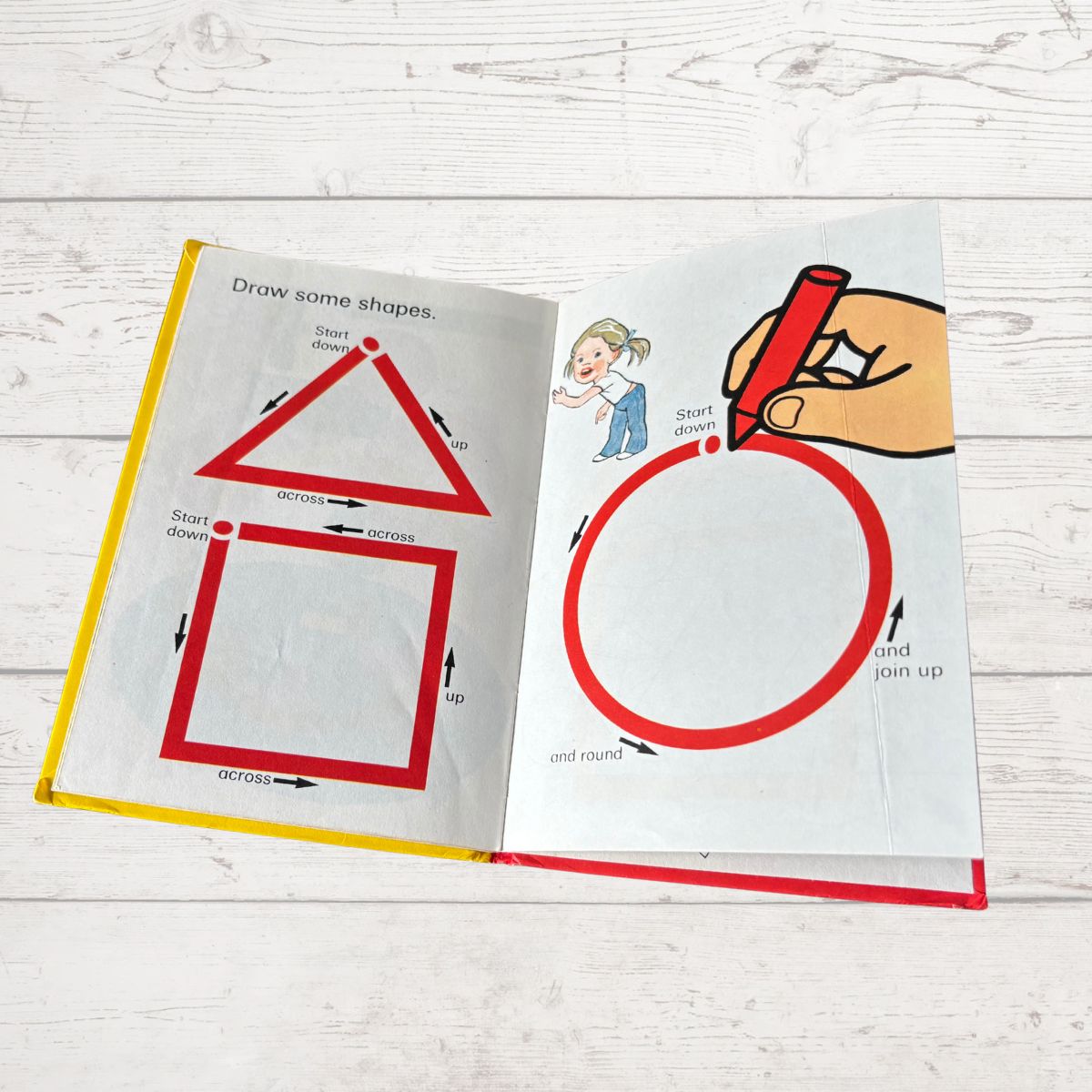 Shapes.Vintage Early Learning Ladybird Book. 1978 Edition. Series 563