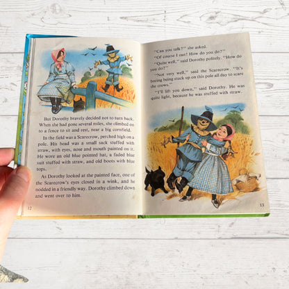 The Wizard of Oz : 80s Vintage Ladybird Book. Well Loved Tales Series 606D - Nostalgic gift idea