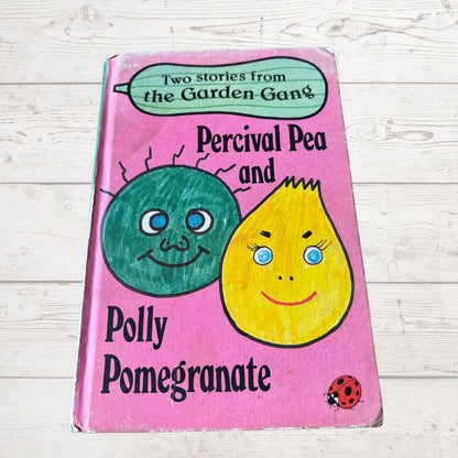 Percival Pea and Polly Pomegranate. 70s Vintage Ladybird Book. The Garden Gang. Great Gift Idea