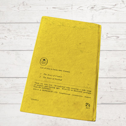 The Story of Cricket. 1960s Vintage Ladybird Book.Series 606C. Great Gift Idea