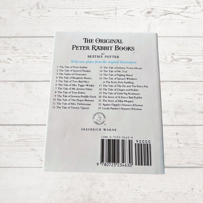 The Tale  of Benjamin Bunny. Vintage Beatrix Potter Book. 1989 edition. Great Gift Idea