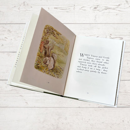 The Tale of Timmy Tiptoes. Vintage Beatrix Potter Book. 1989 edition. Great Gift Idea