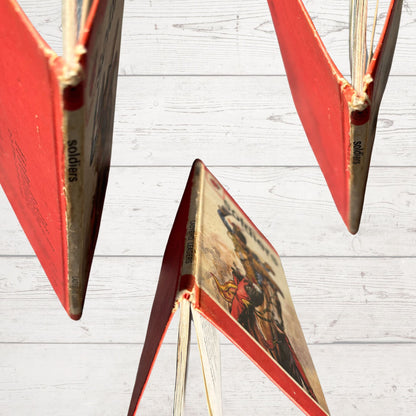 Vintage 1970s children’s book, Soliders: A Ladybird Leader reading book. Series 737