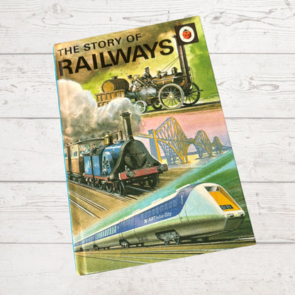Vintage 1980s Ladybird book. The Story of Railways. Series 601. Great Gift Idea