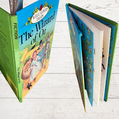 The Wizard of Oz : 80s Vintage Ladybird Book. Well Loved Tales Series 606D - Nostalgic gift idea