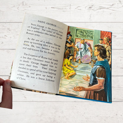 Vintage 1960s ladybird book, A First Book of Saints . Series 606A