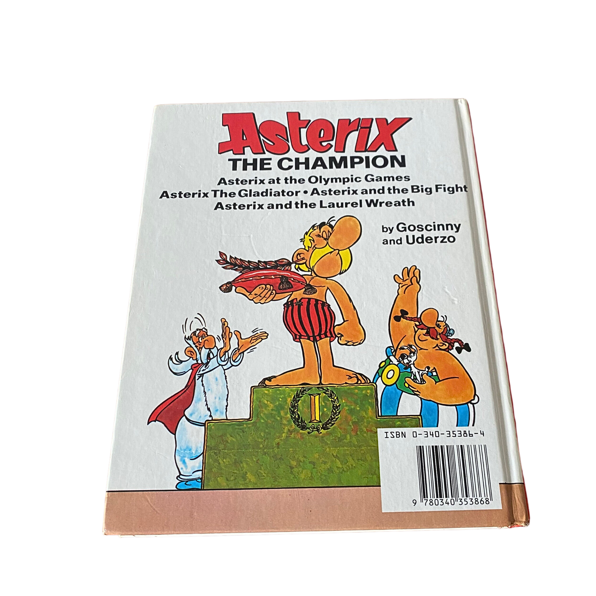 Asterix the Champion vintage hardback story collect book - great gift idea 