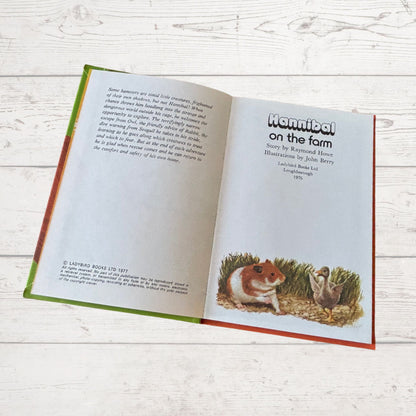 Hannibal on the farm. 1970s Vintage Ladybird Book. Series 497. Great gift idea