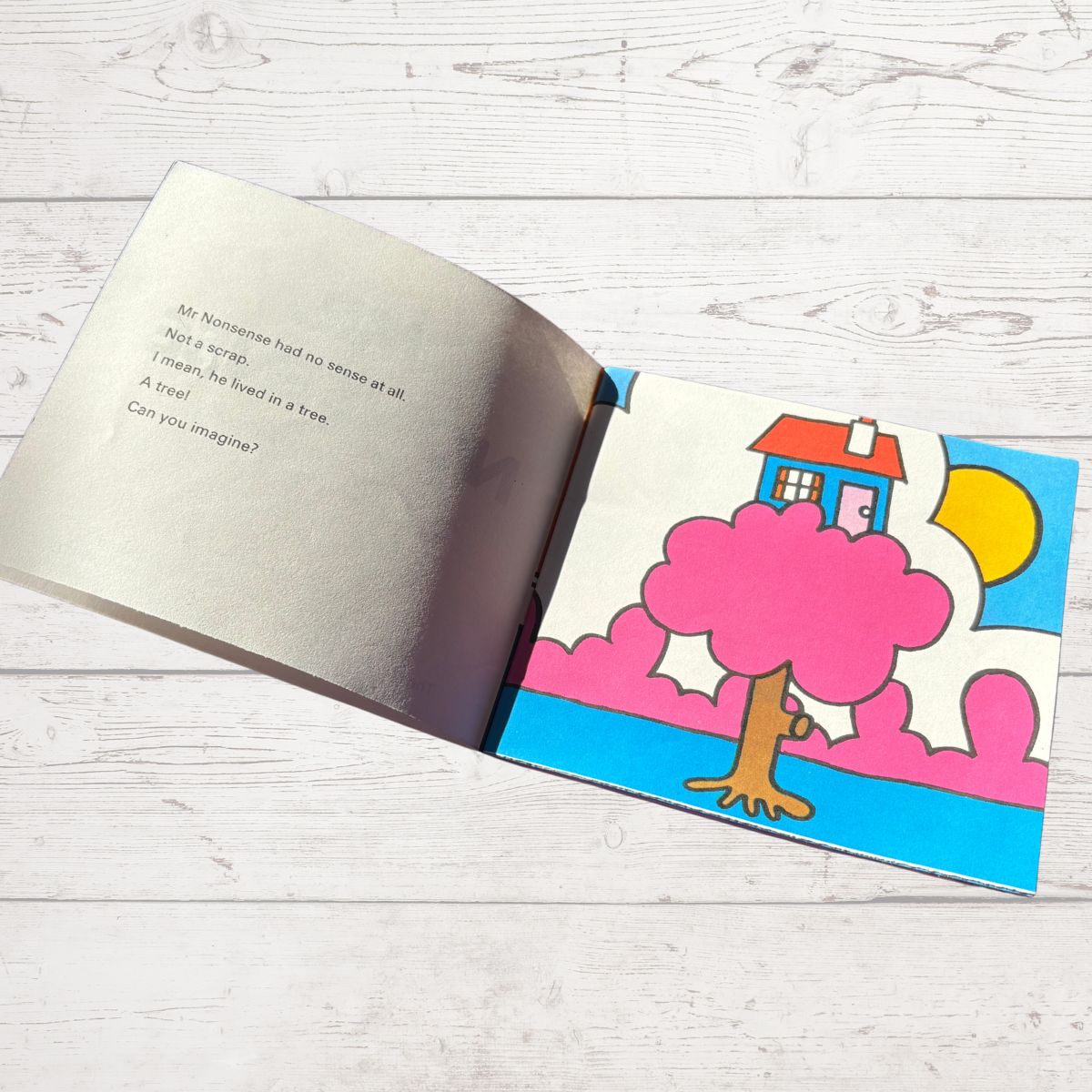 Mr. Nonsense by Roger Hargreaves. Original 1970s The Mr Men series. 1978 edition