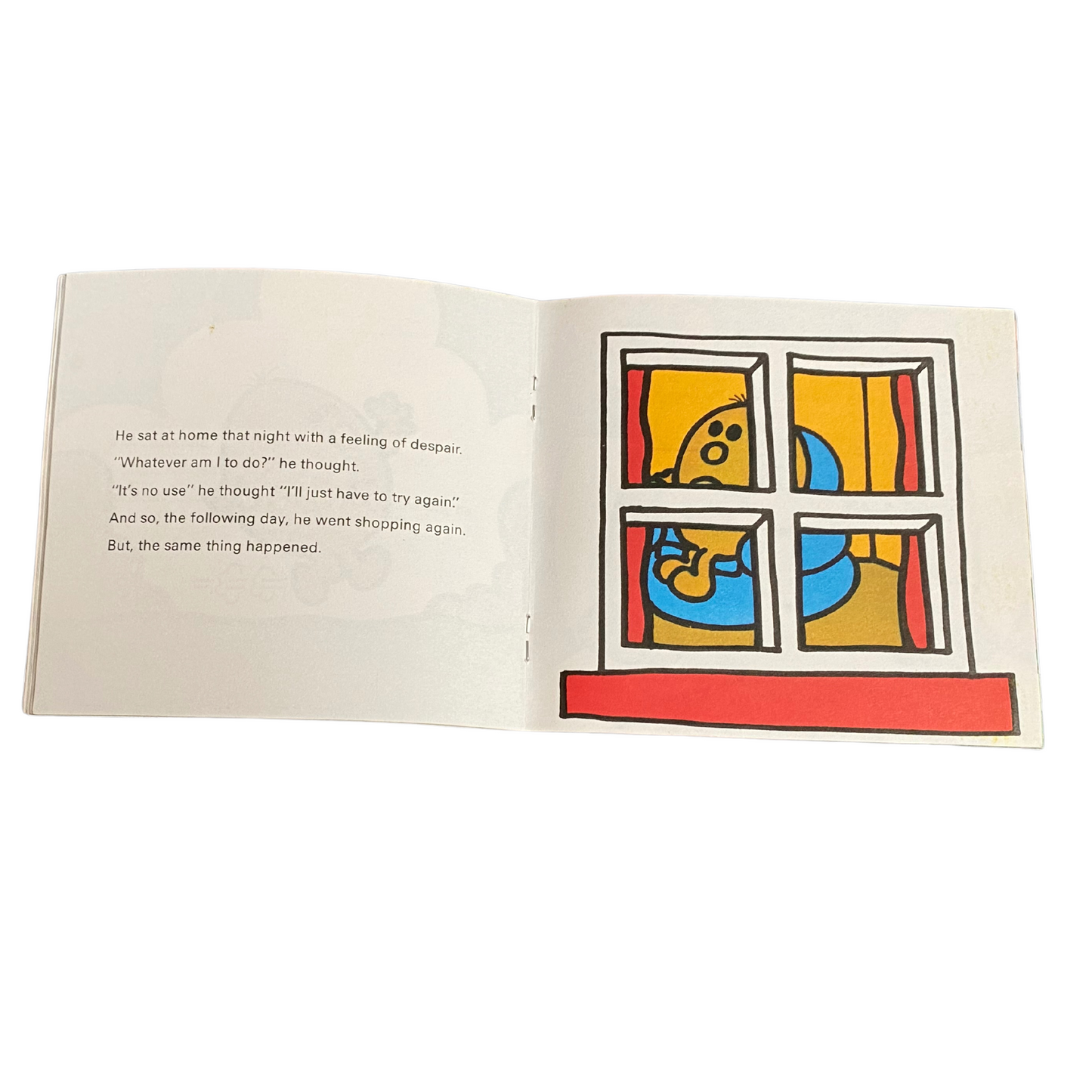 Collectible  Mr Quiet book  - Original 1970s Roger Hargreaves Edition