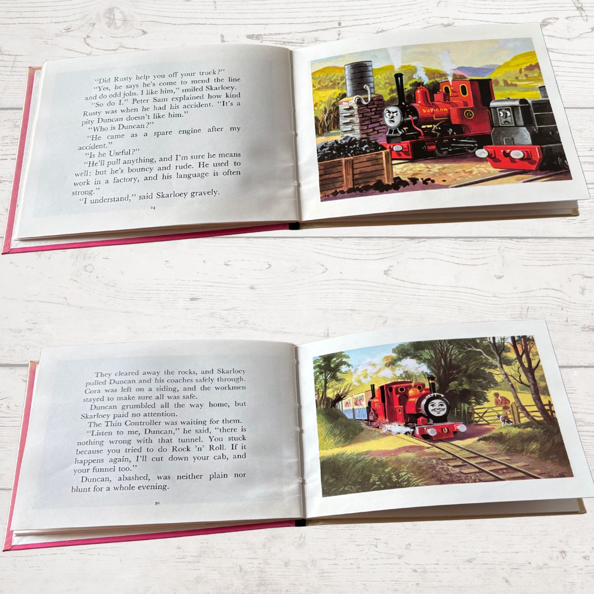 The Little Old Engine – 1980s Vintage Hardback by Rev. W. Awdry (Thomas the Tank Engine Railway Series)